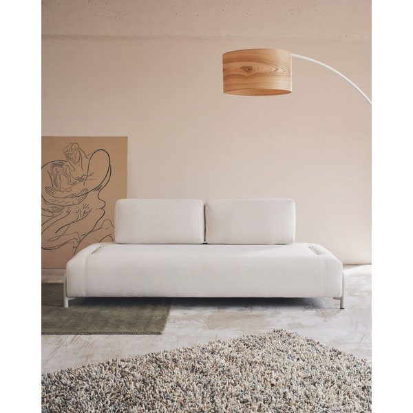 Bézs zsenília moduláris kanapé 232 cm Compo – Kave Home-image-1