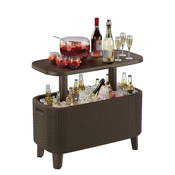 Kerti asztal jégtartóval 83.5x40.5 cm Bevy – Keter-image-2