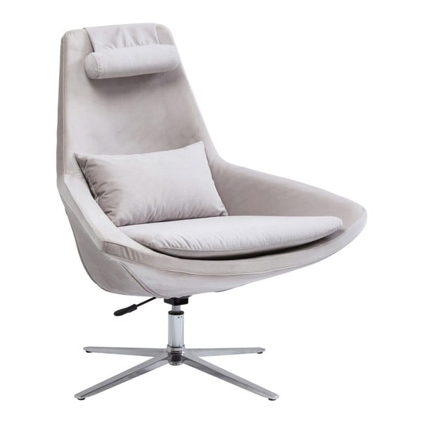 Energy szürke színű forgó fotel - Kare Design