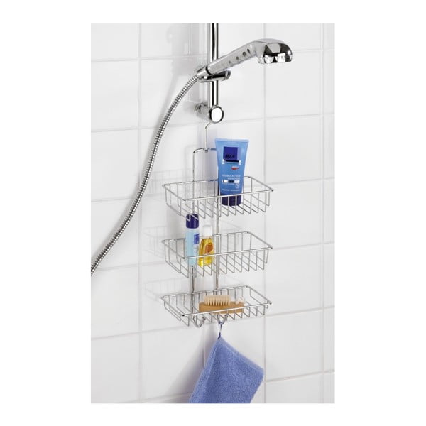 Nivala fürdőszobai háromszintes függő polc - Wenko-image-2