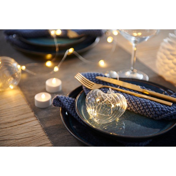 Elemmel működő fénydekoráció ø 8 cm Wave Heart – Sirius-image-1