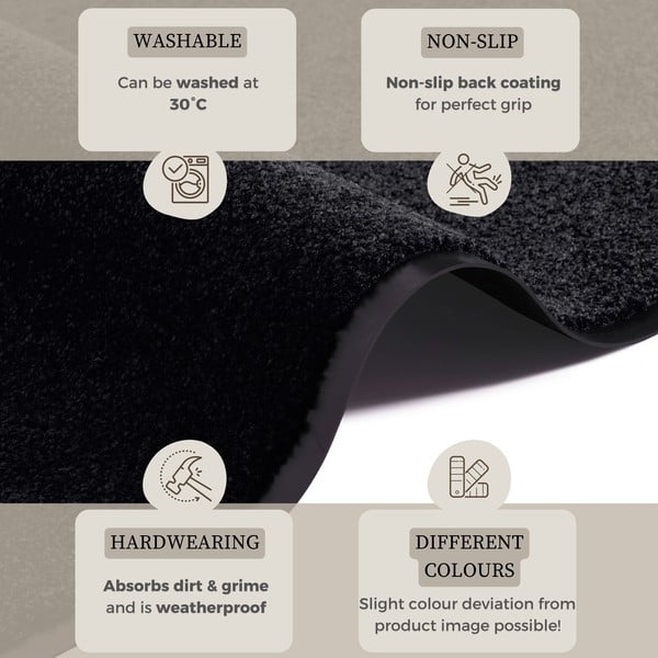 Lábtörlő 90x60 cm Wash and Clean - Hanse Home-image-4