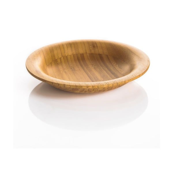 Kakule tányér bambuszból, 22 cm - Bambum