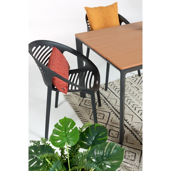 Joanna fekete kerti szék - Bonami Essentials-image-1