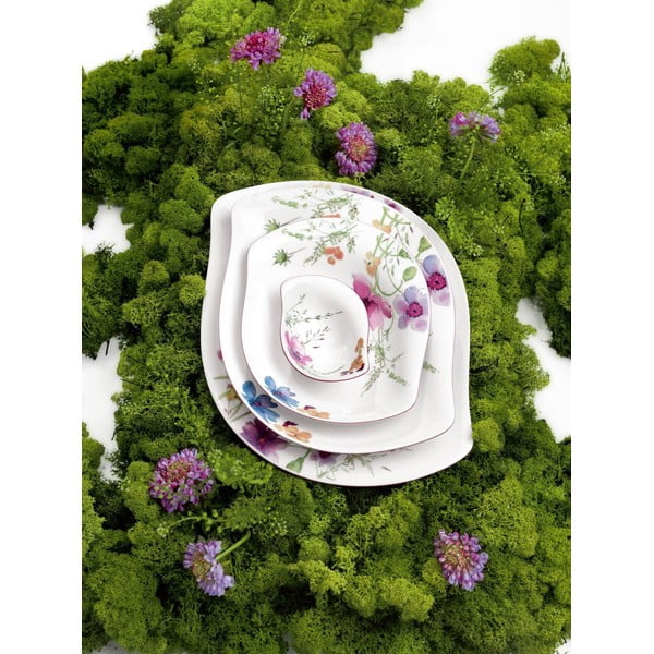 Mariefleur Serve virágmintás porcelántálka, 21 x 18 cm - Villeroy & Boch-image-2