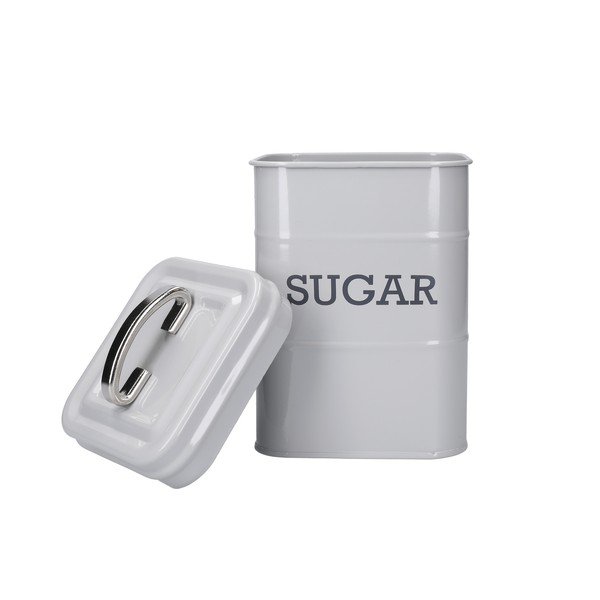 Nostalgia szürke cukortartó fémdoboz - Kitchen Craft-image-4