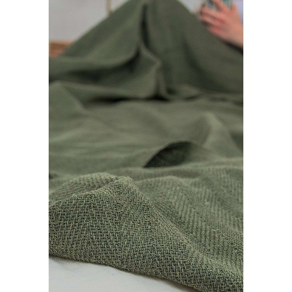 Khaki ágytakaró 240x220 cm Marla  – Mijolnir-image-2