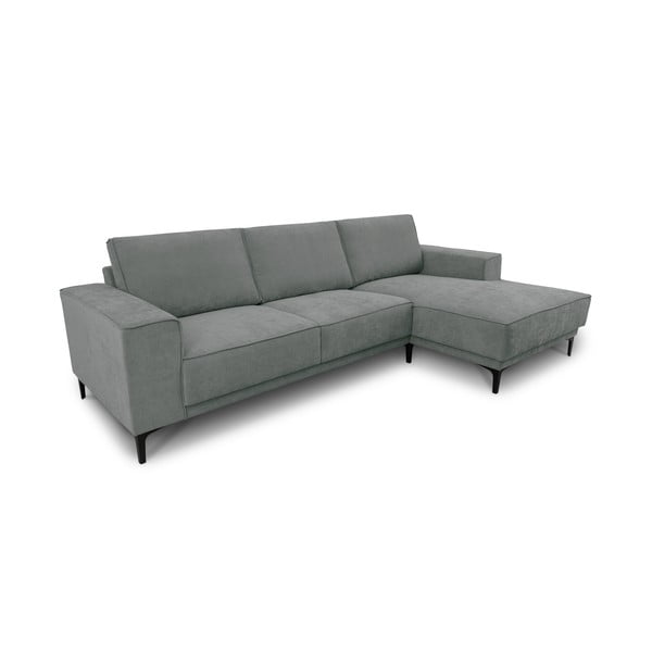 Sötétszürke sarokkanapé (jobb oldali) Copenhagen – Scandic-image-4