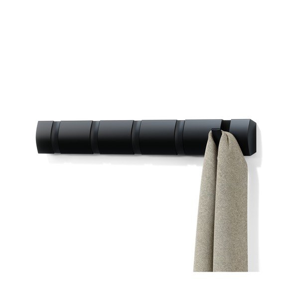 Fekete nyárfa fali fogas Flip – Umbra-image-4