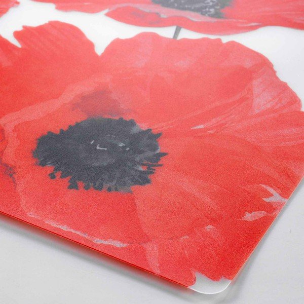 Tányéralátét 28.5x44 cm Red flower – douceur d'intérieur-image-1