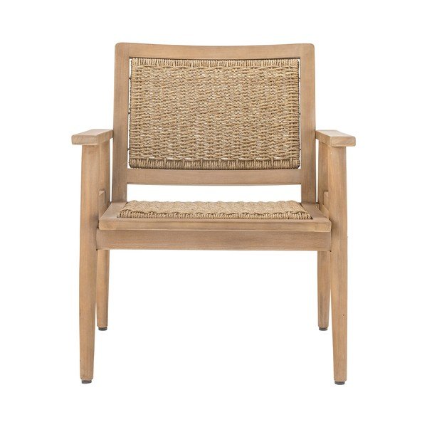 Natúr színű tömörfa kerti fotel Sorrento – Bloomingville-image-2