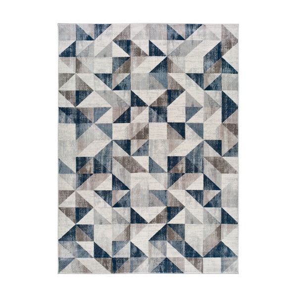 Babek Mini szürke-kék szőnyeg, 133 x 195 cm - Universal