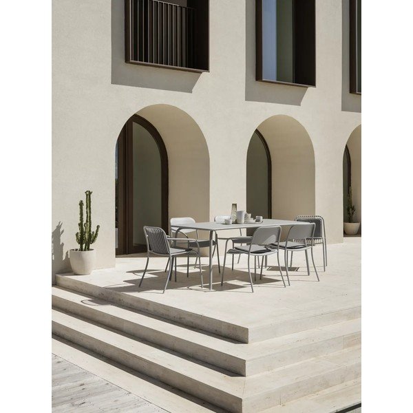 Fém kerti étkezőasztal 90x180 cm Yua – Blomus-image-1