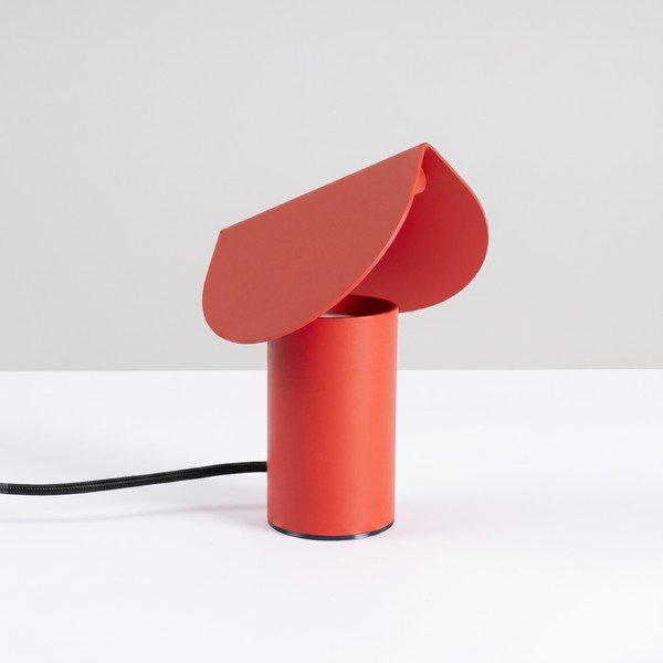 Piros alumínium LED asztali lámpa (magasság 15 cm) BISCUIT – Thoro-image-3