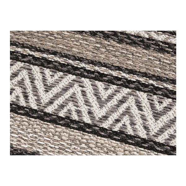 Bloom Rodez fekete-barna kültéri/beltéri szőnyeg, 80 x 150 cm - Elle Decoration-image-3