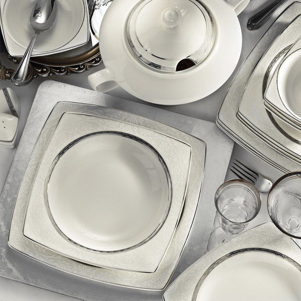 Kutahya simple 62 részes porcelán étkészlet-image-3
