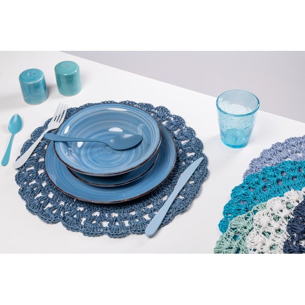 Papír tányéralátét szett 6 db-os ø 38 cm Uncinetto – VDE Tivoli 1996-image-1