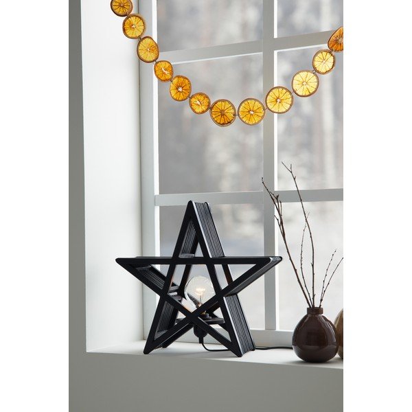 Fekete karácsonyi fénydekoráció Bamboo – Markslöjd-image-2