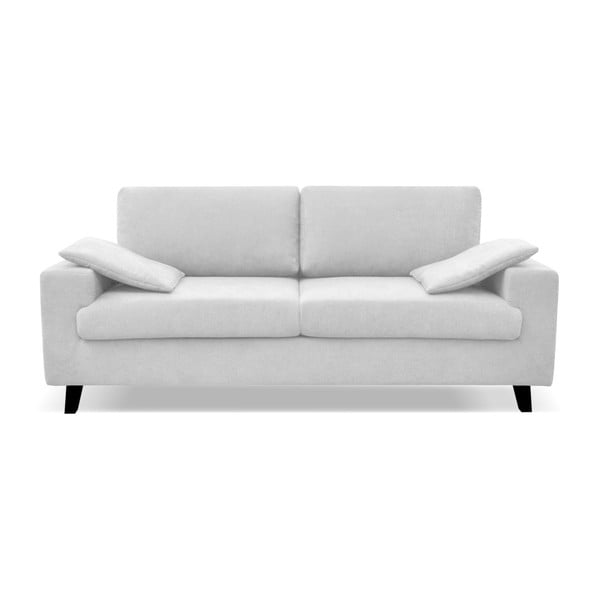 Munich platina fehér 3 személyes kanapé - Cosmopolitan design