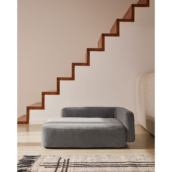 Sötétszürke kutyafekhely 73x60 cm Bowie - Kave Home-image-3