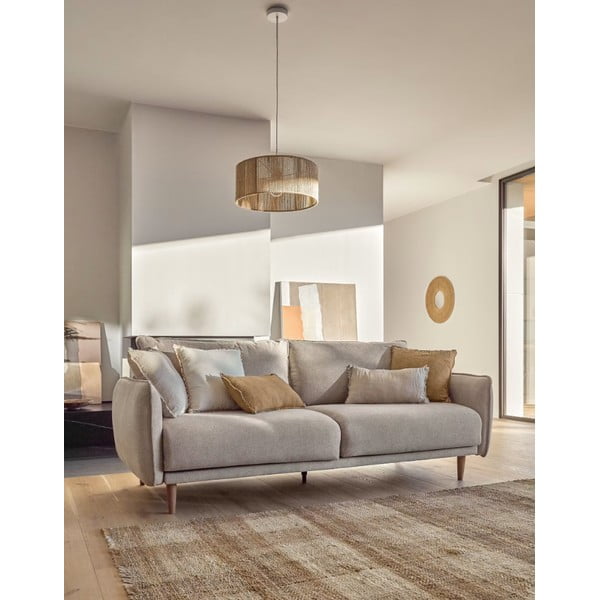 Natúr színű lámpabúra ø 47 cm Crista – Kave Home-image-1