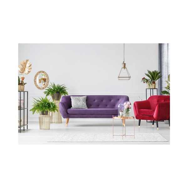 Amelie lila háromszemélyes kanapé - Mazzini Sofas-image-4