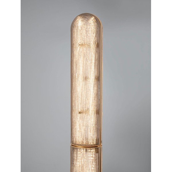 Sárgaréz színű fém LED állólámpa üveg búrával (magasság 165,5 cm) Gloree – Nova Luce-image-2
