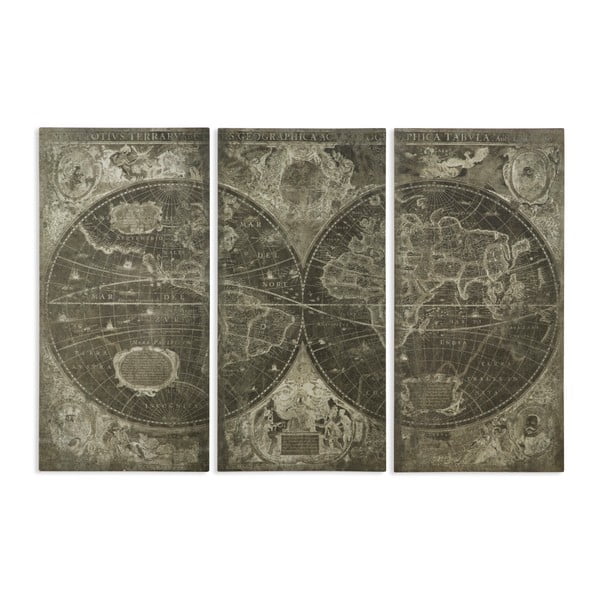Tri Globe fali dekoráció, 90 x 180 cm - Mauro Ferretti