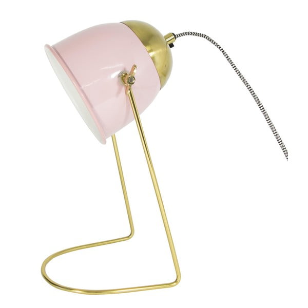 Feathery rózsaszín asztali lámpa, 16 x 36 cm - HF Living