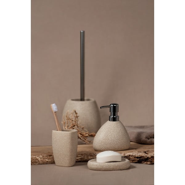 Pion bézs kerámia WC-kefe - Wenko-image-1