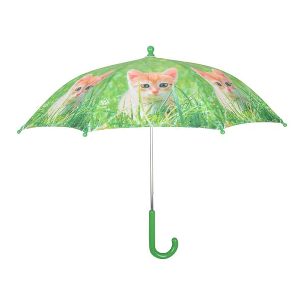 Animals zöld esernyő macska mintával - Esschert Design