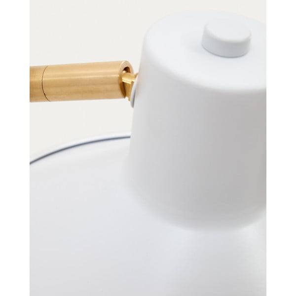 Fehér fali lámpa ø 20 cm Aria – Kave Home-image-2