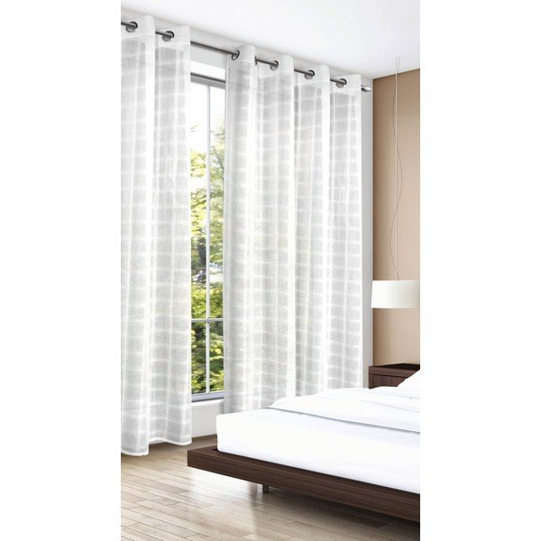 Fehér függöny 140x245 cm – Sehlbach-image-1