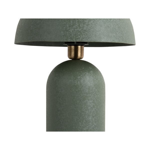 Zöld asztali lámpa fém búrával (magasság 43 cm) Boaz – Leitmotiv-image-2