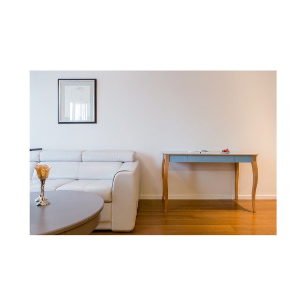 Lillo világos türkiz íróasztal, hossz 105 cm - Ragaba-image-3