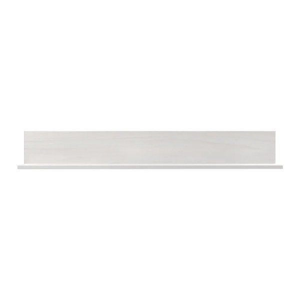 Fehér borovi fenyő fali polc 100 cm Teramo – Støraa-image-2