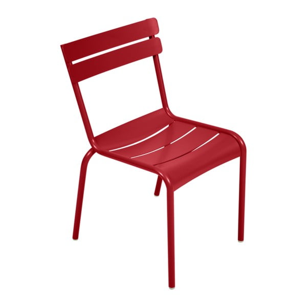Luxembourg piros kerti szék - Fermob