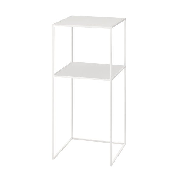 Acél tárolóasztal 35x35 cm Fera – Blomus