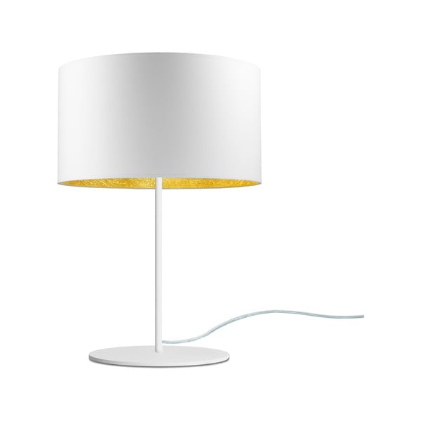 MIKA Gold M fehér asztali lámpa, ⌀ 36 cm - Sotto Luce