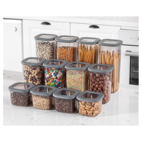 Élelmiszertartó doboz szett 24 db-os Fresco – Hermia-image-1