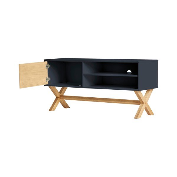 Leidi antracitszürke TV-állvány, 110 x 52 cm - Marckeric-image-3