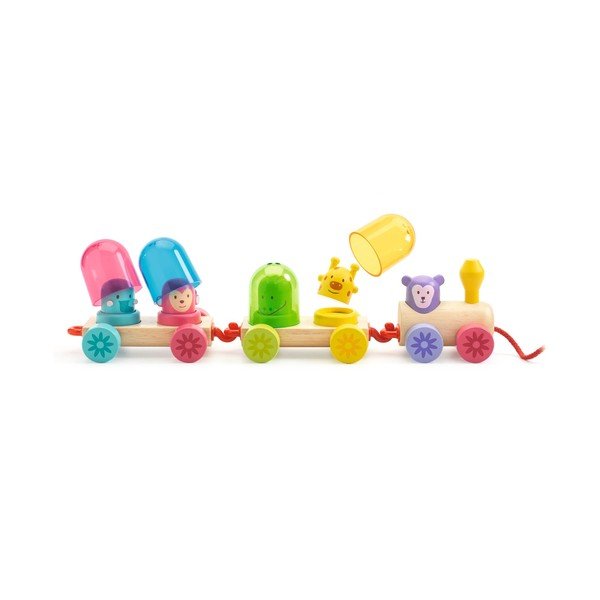Fa játék Rainbow Train - Djeco