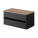 Fekete fém papírtörlő tartó Rin – YAMAZAKI