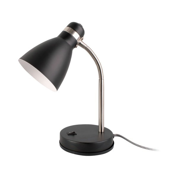 Study fekete asztali lámpa, magasság 30 cm - Leitmotiv