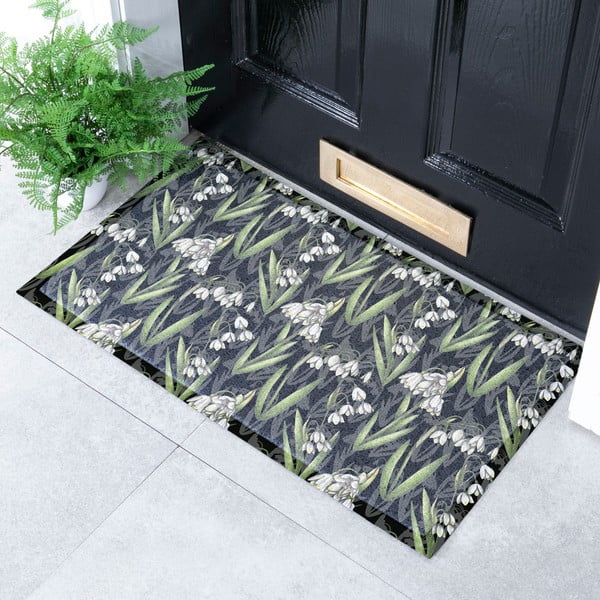Lábtörlő 40x70 cm Lily of Valley x Celia Battaini – Artsy Doormats-image-1