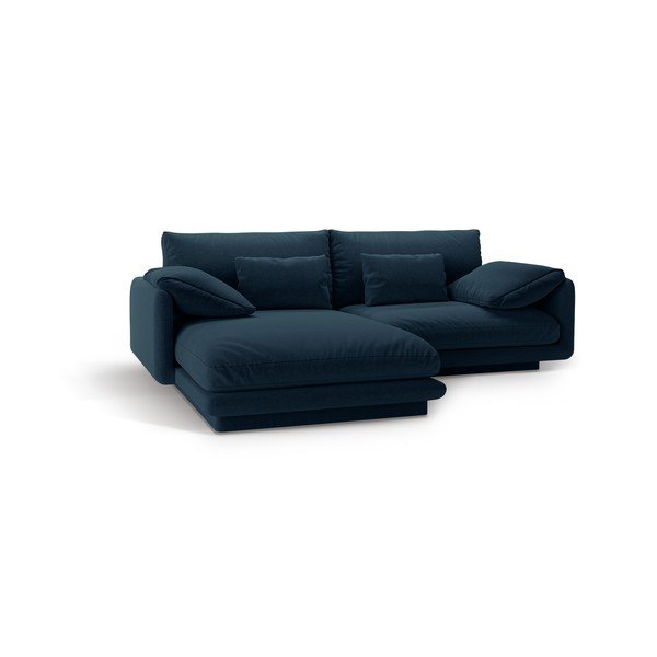 Sötétkék sarokkanapé (bal oldali) Torino – Micadoni Home-image-2