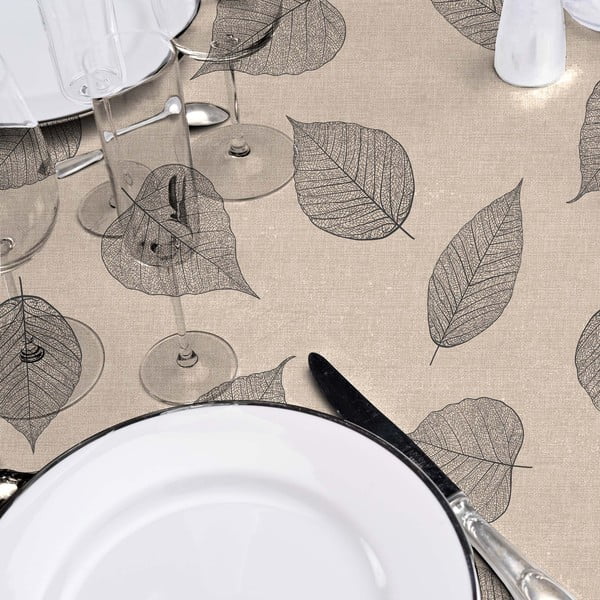 Lemosható asztalterítő 140x240 cm Feuillys – douceur d'intérieur-image-1