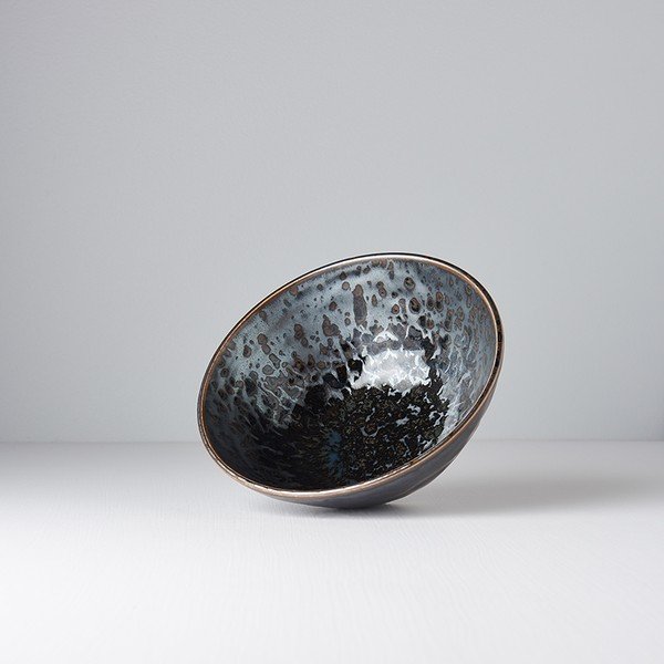 Black Pearl fekete kerámia tál, ø 20 cm - MIJ-image-2