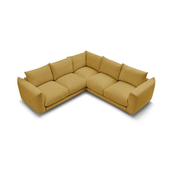Sárga sarokkanapé Ernest – Bobochic Paris-image-4