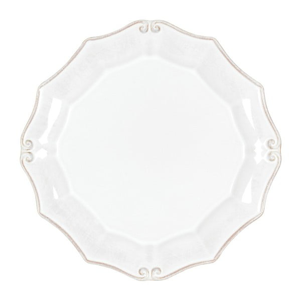Vintage Port fehér agyagkerámia desszertes tányér, ⌀ 21 cm - Casafina